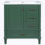Meuble-lavabo simple 30 po avec plateau Pantilimon-813036445