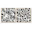 Cobee - Ensemble de 2 collages carrés abstraits-101862419-101862421