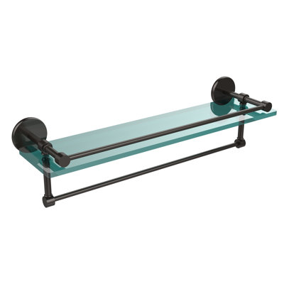 Dalston Bracket Shelf with Towel Bar