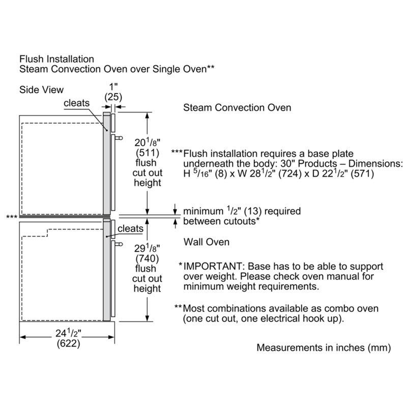 500 Series 30" Self-Cleaning Convection Electric Single Wall Oven