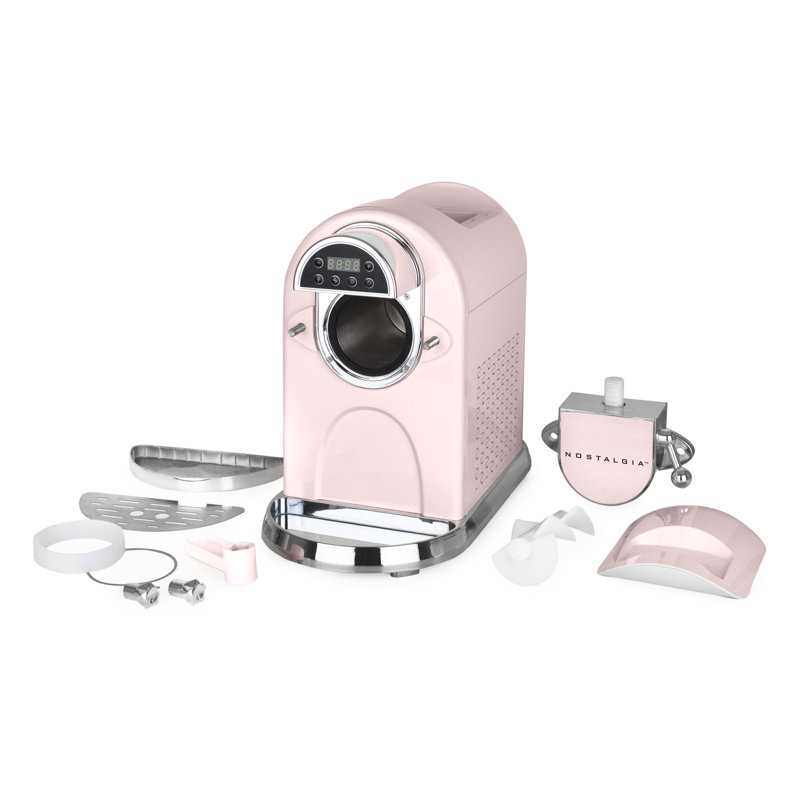Machine à crème glacée professionnelle 1,25 pte, rose, Pink