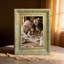Cadre photo mural 8 pièces x 8 po or antique 8 po pour décoration de salon-132207050-132207053-132207055