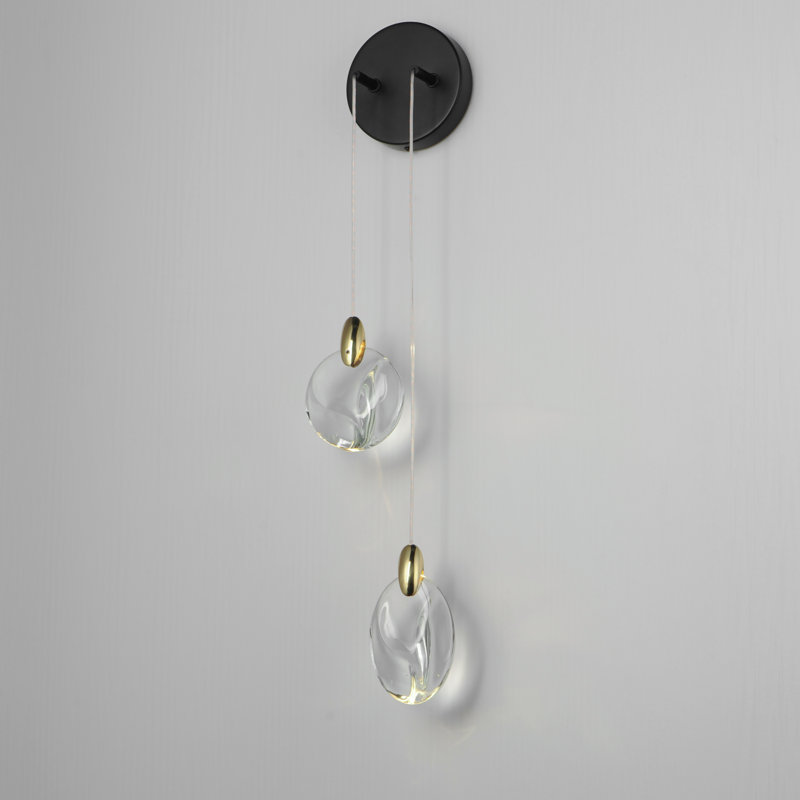 Pebble-Wall Sconce