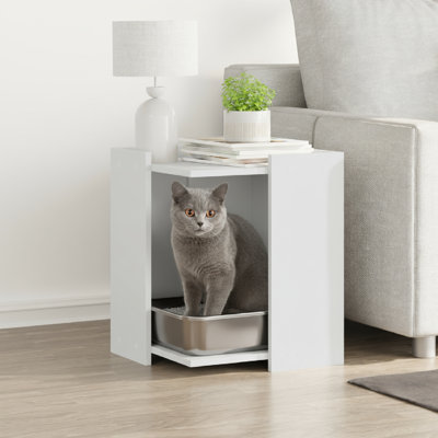 Engineered Wood Litter Box Enclosure