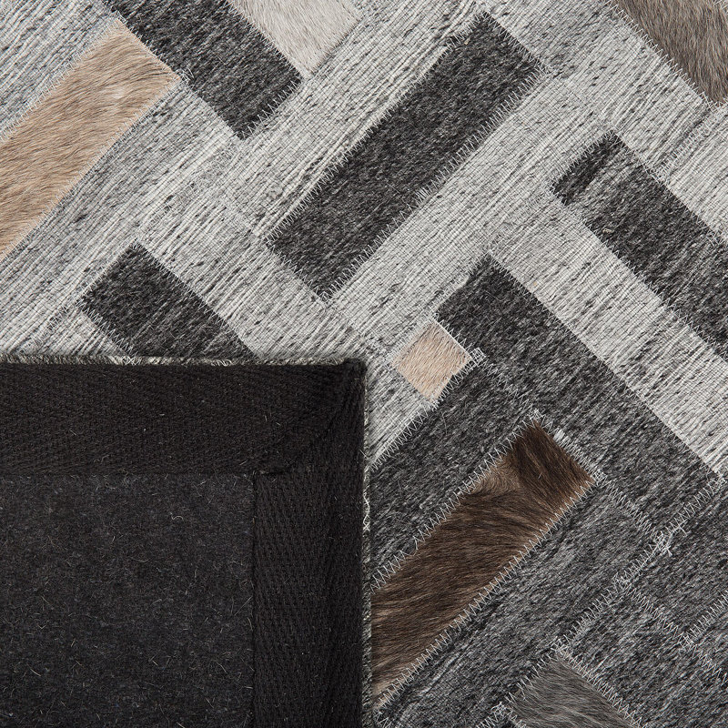 Kingstowne Geometric Hand Woven Area Rug, Rectangle 140 x 200cm