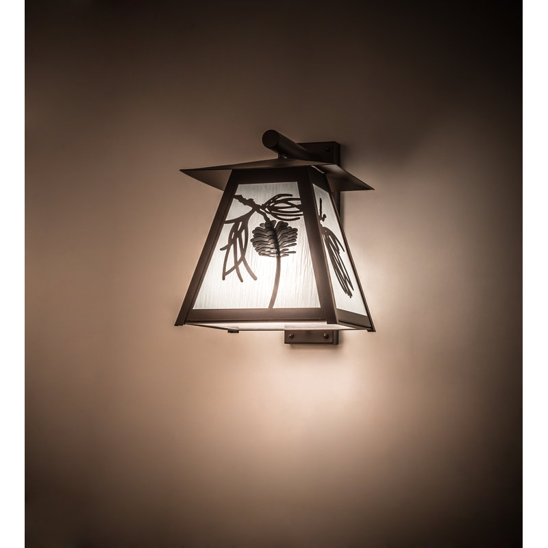 Rustic Lodge 1 - Light Armed Sconce