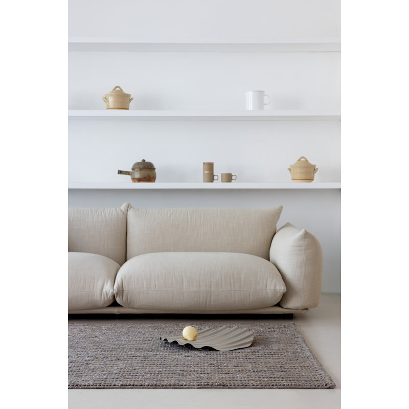 Craft Plait Stone 049004 200X280, Rectangle 4'7" x 6'6"