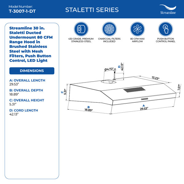 Dimensions du produit