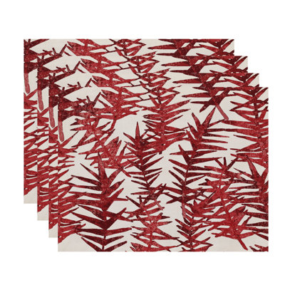 Marlow Polyester Floral Rectangle Placemat