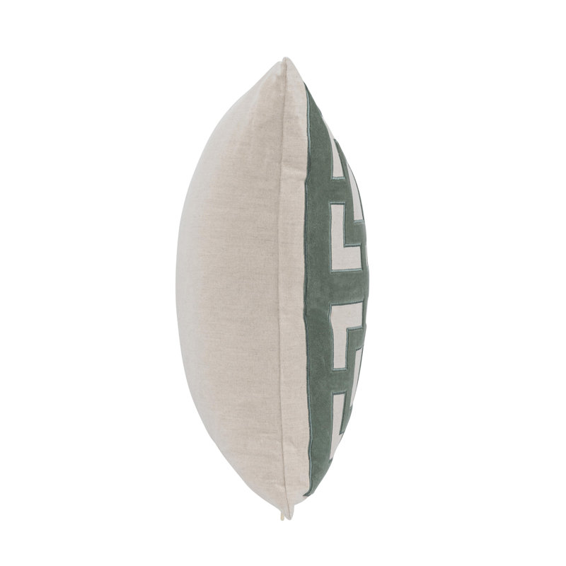 Corbin Pillow Cover & Insert, Green, Square 22"
