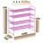 32'' Wide 2-Tier Wire Grid Shoe Rack for Closet, Stackable and Adjustable Shoe Shelf-1890108968