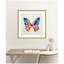 «Bold Colorful Brush Boho Butterfly» par The Creative Bunch Studio, reproduction d'art encadrée