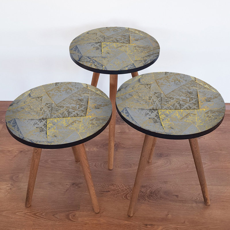 Tables gigognes 3 pieds Barcus
