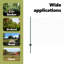 100cm H x 2500cm W Metal Border Fencing