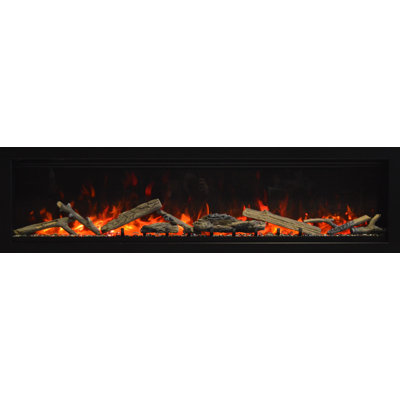 Amantii Panorama 72inch BI XT Deep Smart electric fireplace, outdoor, 3-speed motor, mobile app