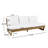 Louise Modern Coastal Acacia Wood Outdoor Conversation Set-125811074-125811075