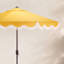 Parasol à franges inclinables 108 po Winnie-606380128