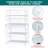 Stackable 2-Tier Under Sink Cabinet Organizer Sliding Drawer for Pantry, Kitchen, Pack of 2-203254732