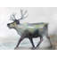 Napperon Rustic Blue Caribou - Polyester