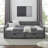 Everett Full Size Daybed with Drawers Upholstered Tufted Sofa Bed
