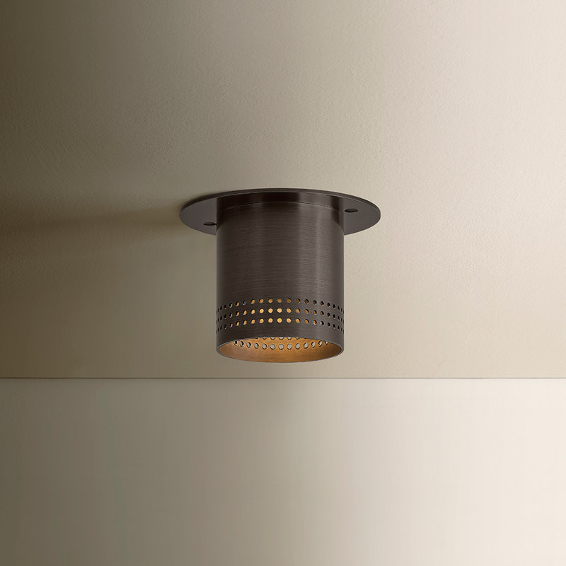 Berg Flush Mount, Bronze