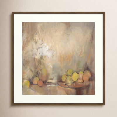 Still Life with Fruit in Study Painting