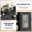 Buffet avec 2 tiroirs, 2 portes, 3 compartiments ouverts et 4 tablettes-525048600