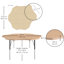 Table d'activité avec pieds réglables La Madera-120065703-120342844