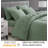 Washed Microfiber 7-Pieces Honeycomb Comforter Set with Sheets-233380298-233380296