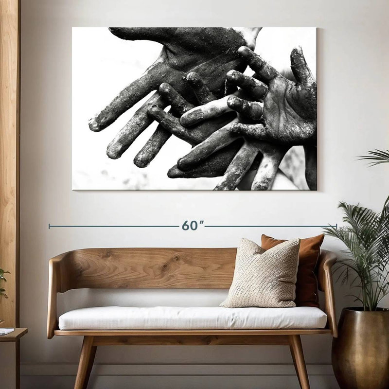 Leisha Feed The Poor, 34" H x 51" W