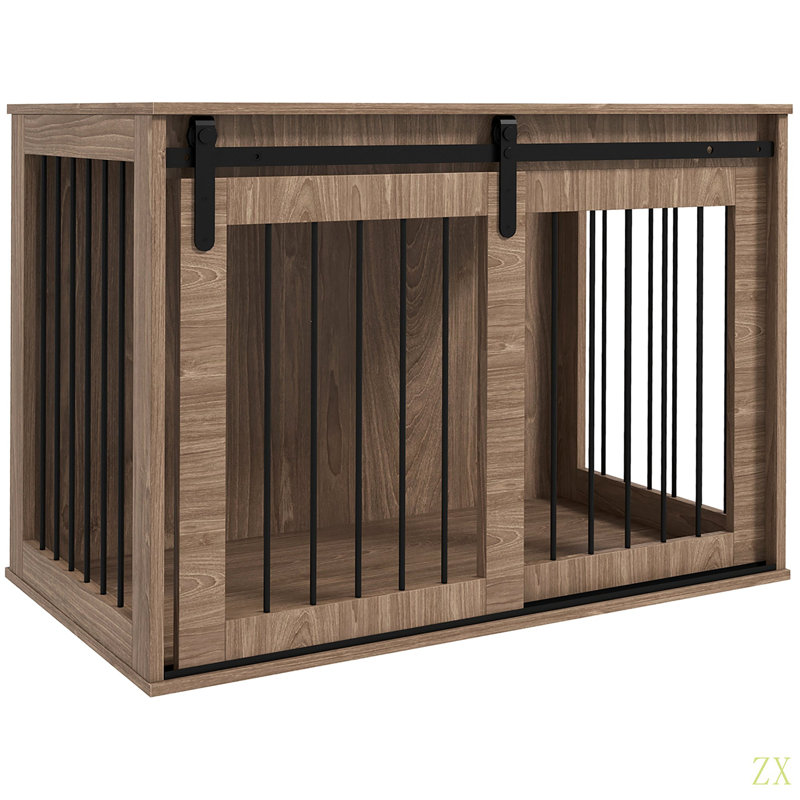 Meuble de cage pour chien Pawhut
