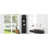 Multi-Functional Corner Cabinet Tall Bathroom Storage Cabinet With Two Doors And Adjustable Shelves, Open Shelf, Black