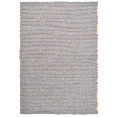 Tapis campagnard en jute et coton Colston