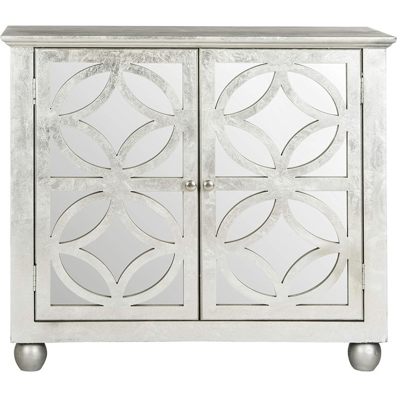 Accent Cabinet, Silver