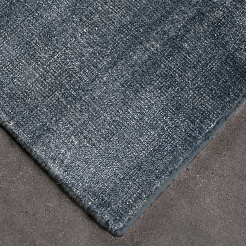 Emaline Solid Colour Hand Woven Area Rug, Rectangle 140 x 200cm