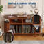 MDF Round Accent Cabinet