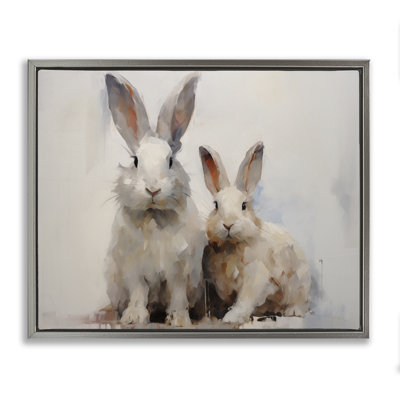  "Fluffy Spring Bunnies" par Arlington Prints