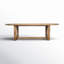 Monroe 106'' Teak Outdoor Dining Table