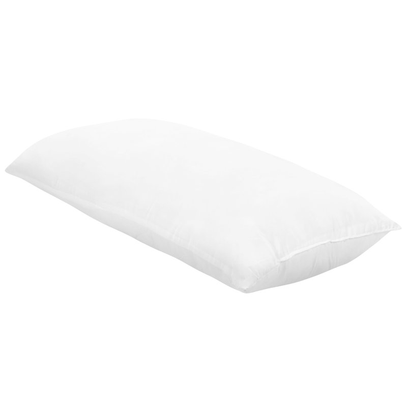 Habiki Polyester / Polyfill Medium Support Pillow, 40 x 80cm