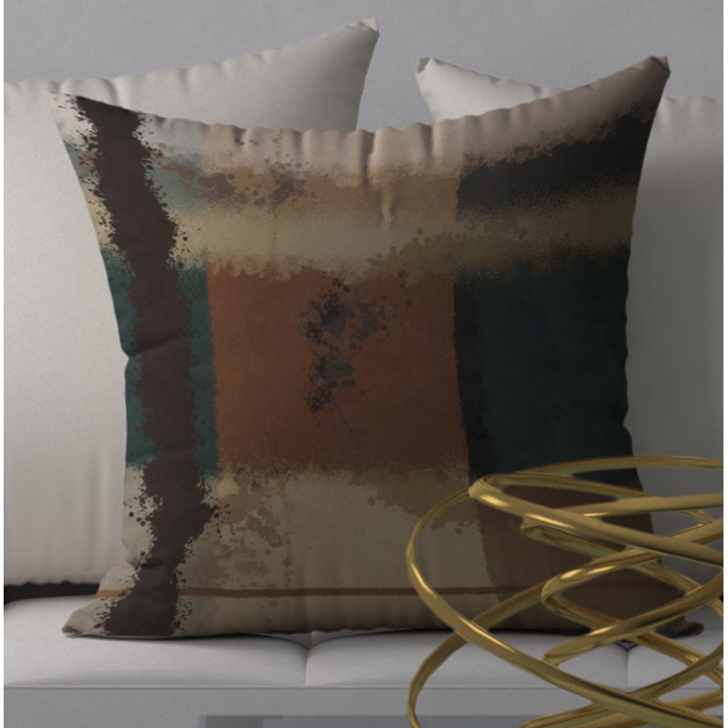  Magnifique housse et insert de coussin carré Prestige, 24 po x 24 po