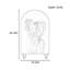 Arched Wardrobe With Shelves & Art Doors