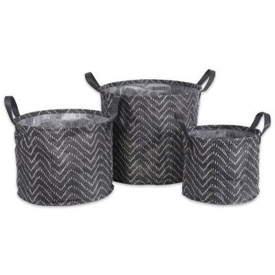 Amarillas Fabric Laundry Set with Handles