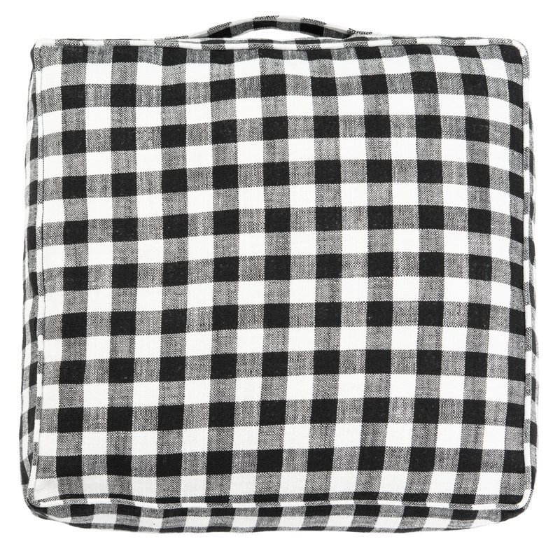 Gingham Reversible Throw Pillow