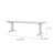 Solid wood square dining table-965066724