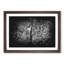 In a Winter Forest - Picture Frame Graphic Art Print-56863522-56863523