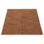 Tapisserie naturelle brune Kilim 5 pi 1 po x 6 pi 5 po