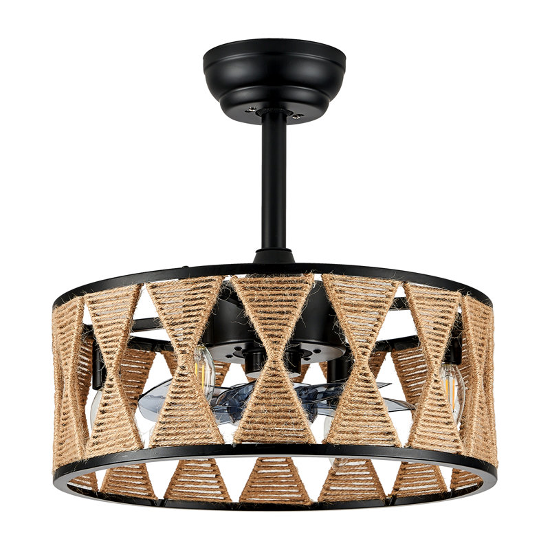 Ashtrid 12'' Ceiling Fan with Light