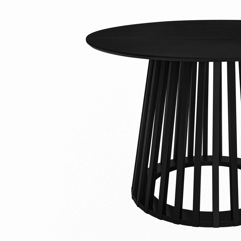 Round Coffee Table, Black