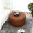 Upholstered Round Ottoman