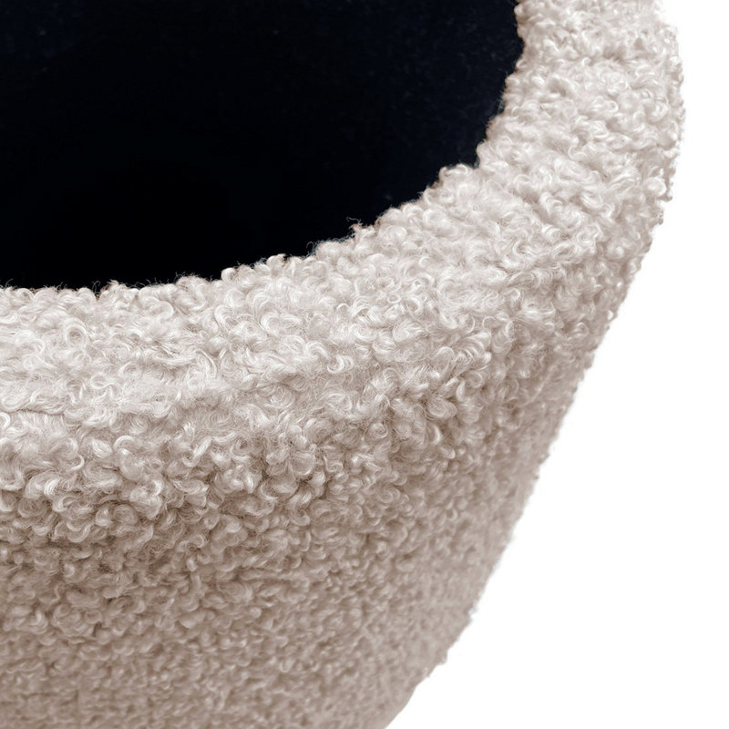 Round Storage Ottoman